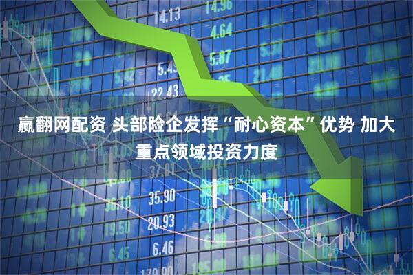 赢翻网配资 头部险企发挥“耐心资本”优势 加大重点领域投资力度
